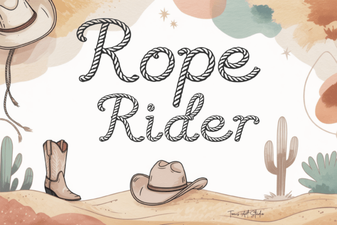 Rope Rider Font: Styles for Creative Projects